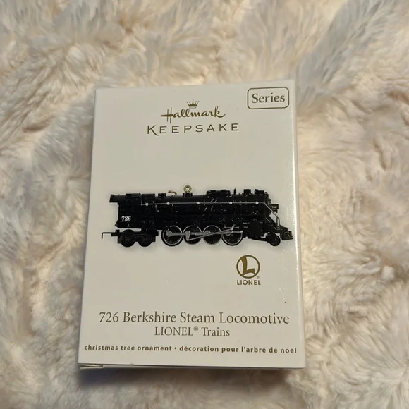 Hallmark Keepsake Ornament Lionel Train Series 726 Berkshire Steam Locomotive - Picture 1 of 2